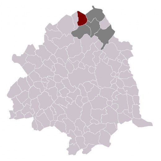 Map location of Bousbecque