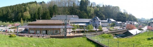 Troisvierges and its railroad station