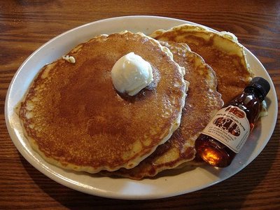 These pancakes look so good... I think I will be ordering them on my next visit to Cracker Barrel.