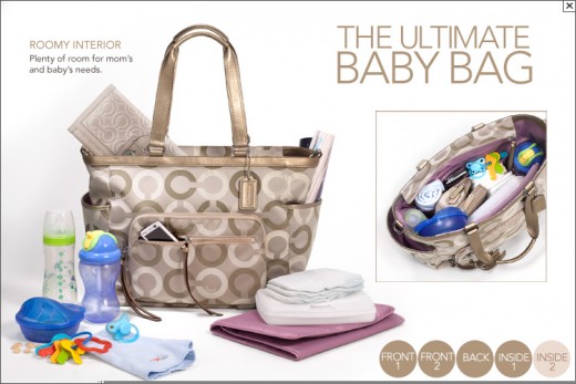 The Ultimate Coach Baby Bag