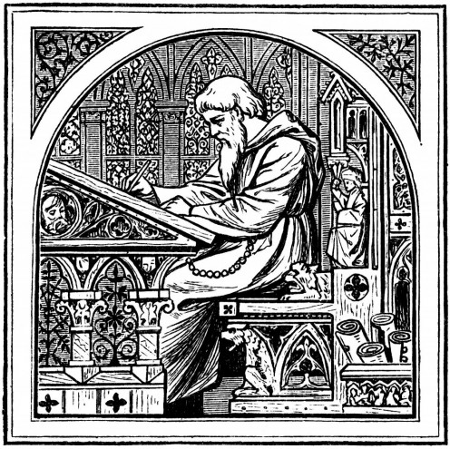 Small illustration scanned from the book Rodwell, G. F.: South by East: Notes of Travel in Southern Europe (1877). Image via Wikipedia
