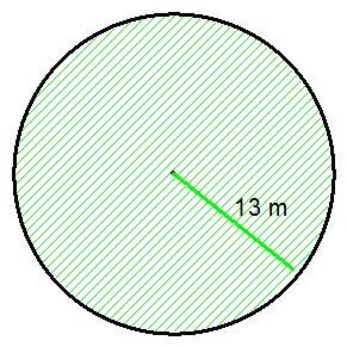 Math Help How To Calculate The Area Of Circle And Get An Answer