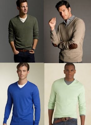 V-Neck Sweaters 
