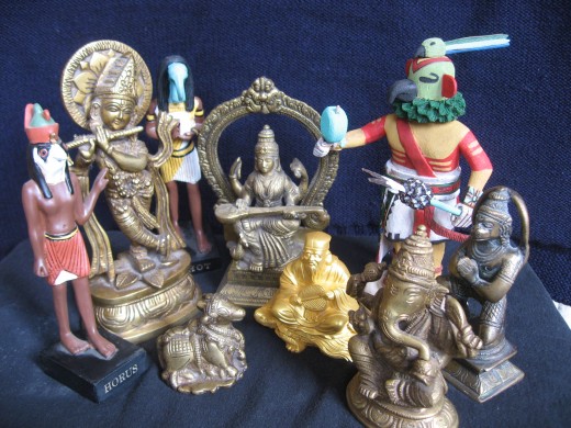 The gods get together for a meeting.