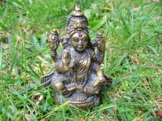 Durga is also known as Kali. She is Goddess of Destruction and also Rebirth. Sort of like the Earth Mother or the Kwakiutl  Goddess T'snoqua.