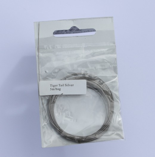 Tiger tail wire where toughness is required