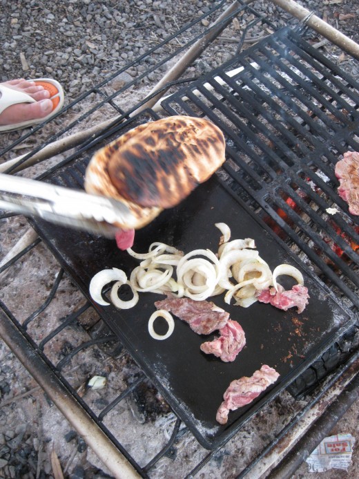 Taste better cooked on the fire !