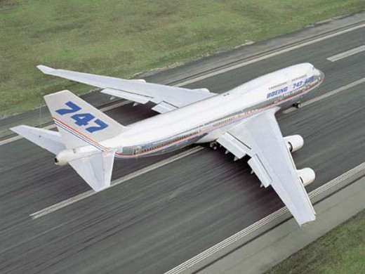 The huge jumbo jet of which there are thousands burns irreplaceable fossil fuels at a prodigious rate.