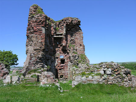 Ardrossan Castle, once nicknamed Wallaces Larder after William Wallace (BraveHeart) slaughtered some English Soldiers Garrisoned there