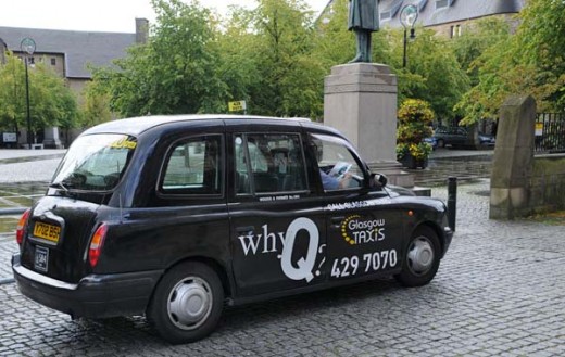 Glasgow taxi