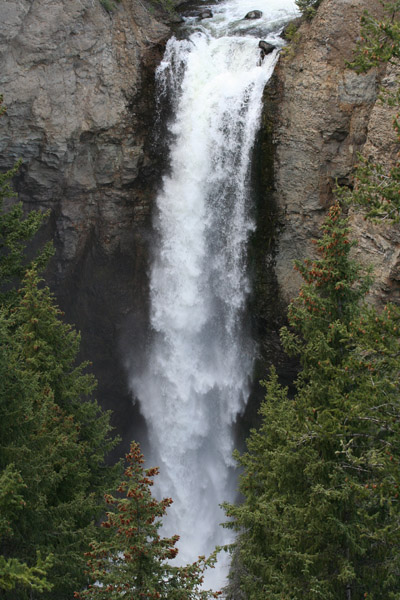 Tower Falls at Yellowstone 
