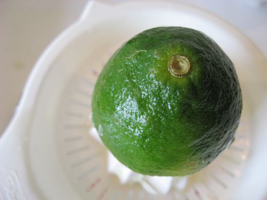 Limes are mellower and less tart than lemons.