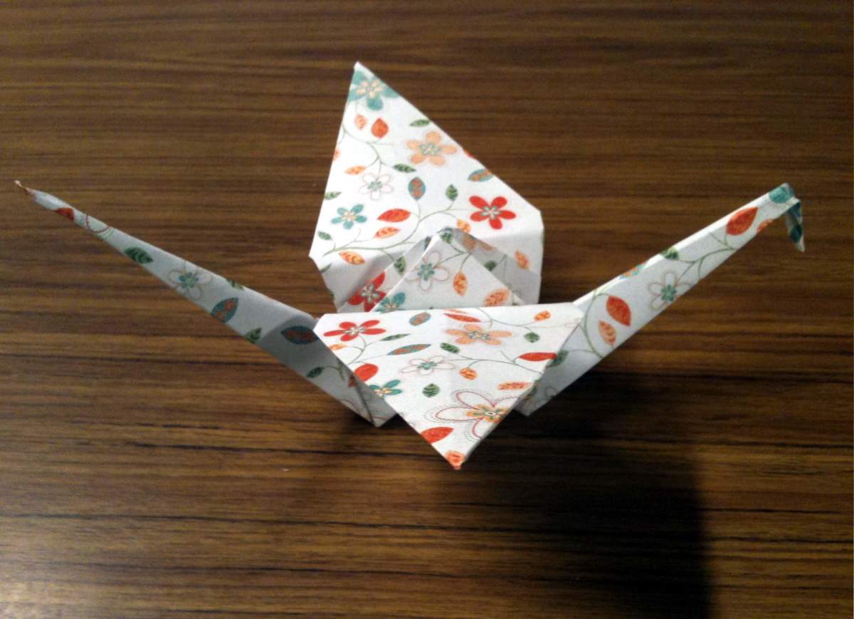 to make a paper crane