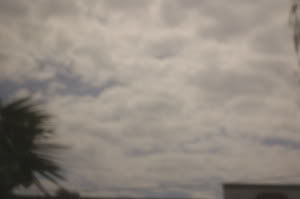Photo of the sky with my pinhole lens