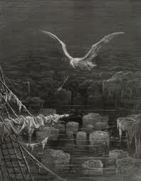 The albatross gets shot by The Ancient Mariner.