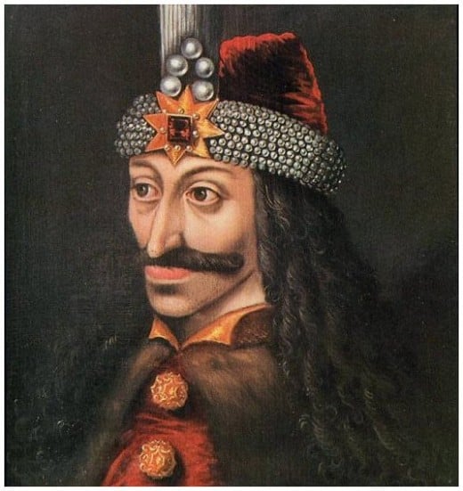 Portrait of Vlad III Dracula (Vlad Tepes), produced after his death. 