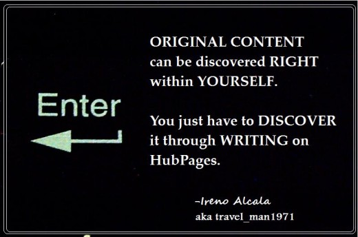 Original Content according to Travel Man 
