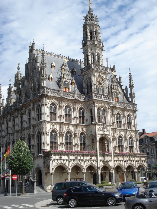 Town Hall at Oudenaarde, Belgium 