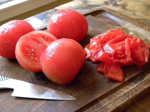 peeled tomatoes