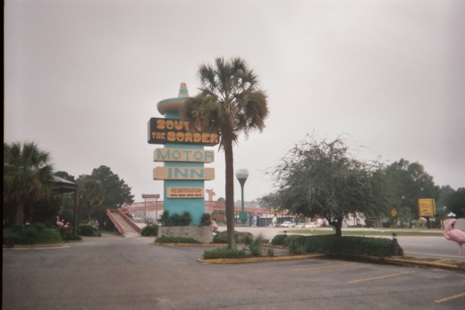 South of the Border Motor Inn sign, Dillon, South Carolina