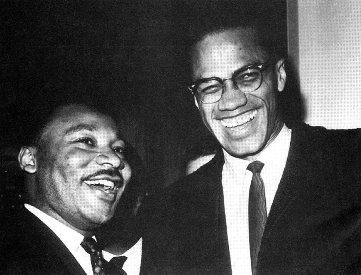 malcolm x vs martin luther king