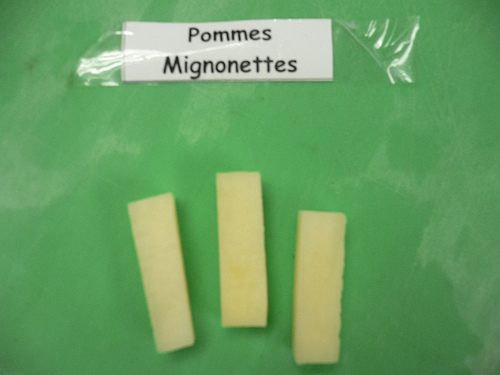 Pommes Mignonette