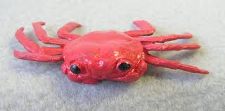 PLASTIC CRAB TO DRESS UP YOUR POOL