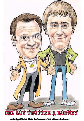Lead characters in Only Fools and Horses