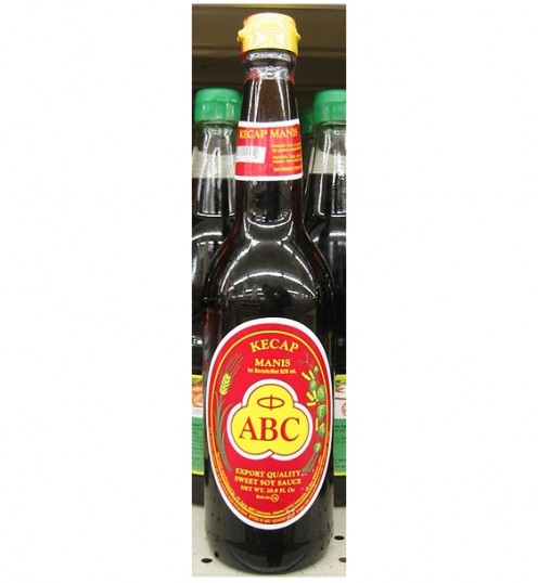 Kecap Manis ABC Indonesian sweet Soy sauce - In Indonesia, soy sauce is known as "kecap" (also ketjap or kicap), which is a catch-all term for fermented sauces - Soy Sauce recipe ingredient and condiment