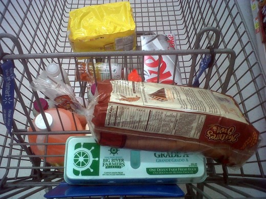 I went to pick up some milk tonight, which lead to about $30 in more stuff.  I hate going to the grocery store.