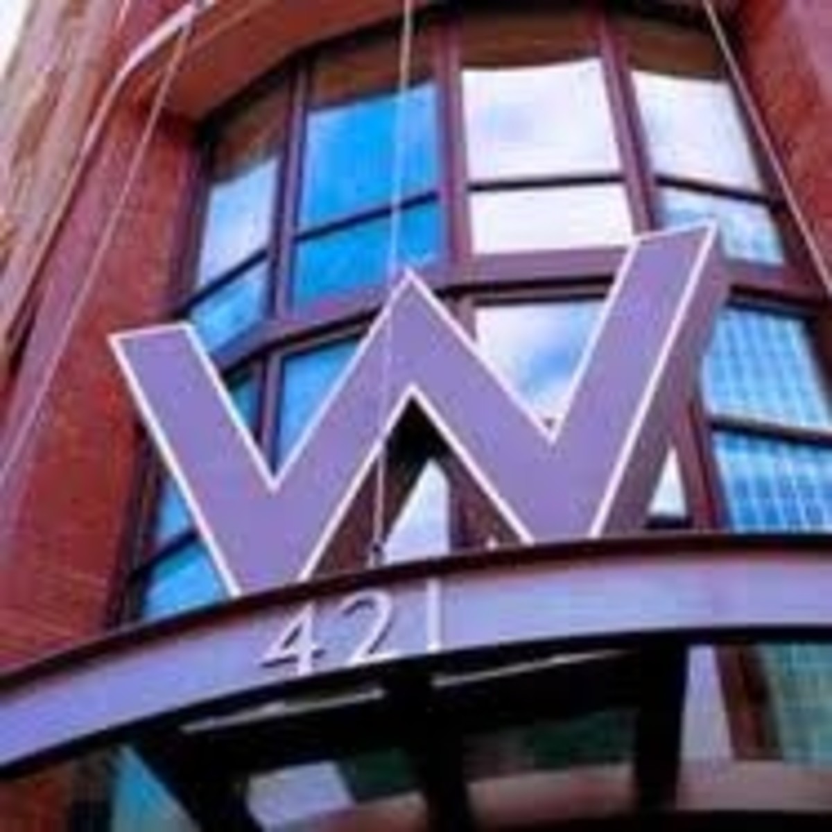 The "W" Hotel Marque in San Diego
