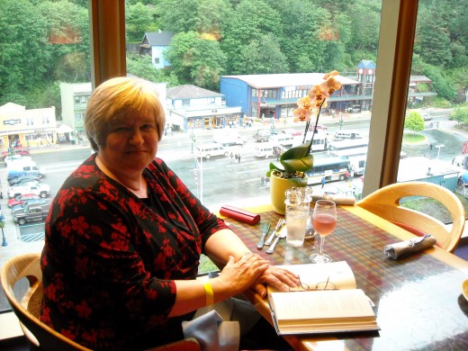 Juneau - I came back on the ship for lunch, before going back out.