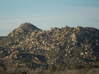 Another artistic photograph of The Pinnacles up in the San Bernardino Mountains.