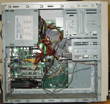 It can be a mess in there! It can be a mess in there!