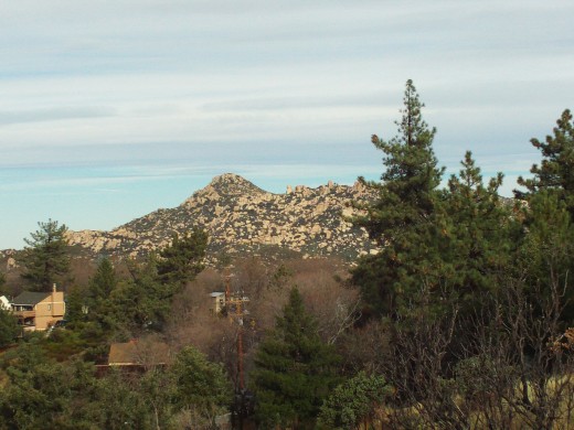 The Pinnacles up in the San Bernardino Mountains.