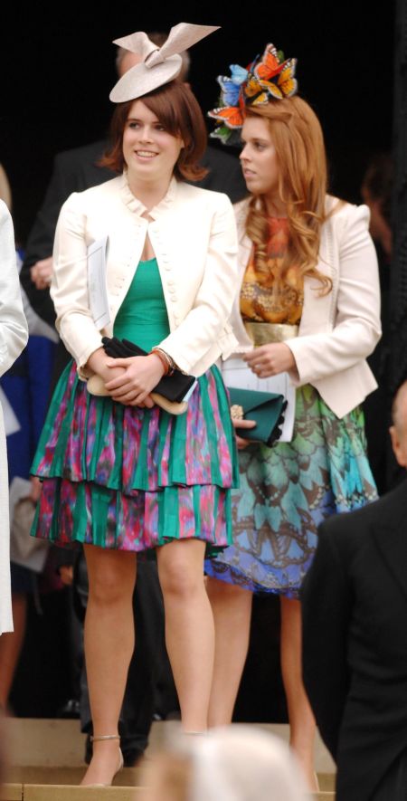Hmmm....Beatrice and Eugenie at someone else's wedding