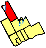 Map location of Brock Township in Ontario's Durham region.