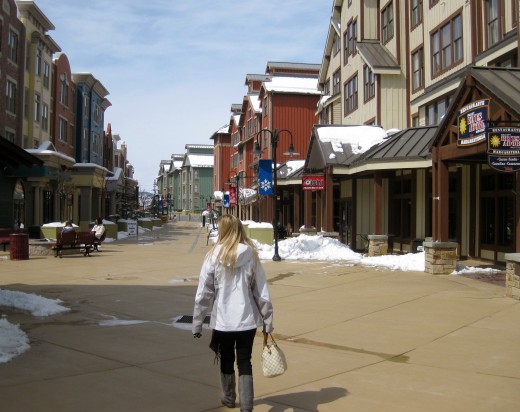 Downtown Park City, Utah.