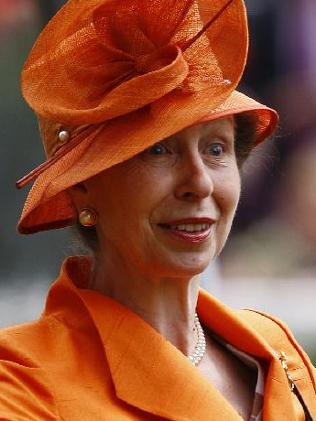 Princess Anne in a rare, animated shot. Photo from Reuters