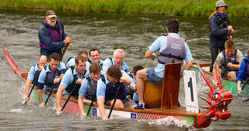 Dragon boat racing