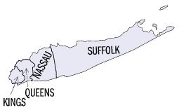Counties of Long Island.