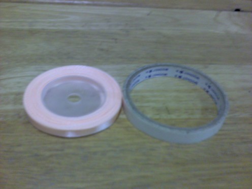 ribbon n double-sided tape