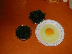 A Recipe for Poached Eggs - and Spinach.