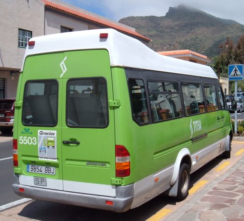 Titsa minibus to Masca