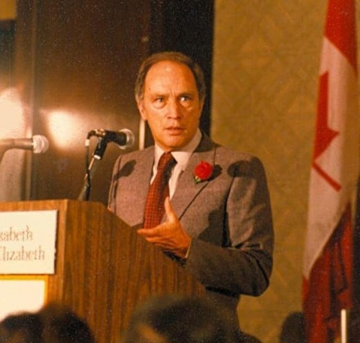 Pierre Elliott Trudeau in 1980