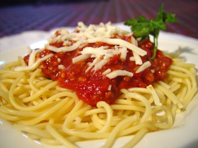 Spaghetti Dinner - Minimum outlay with maximum return.