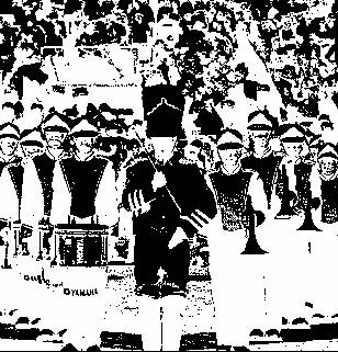 Paying attention to the little things like the make up of the marching band provides a reflection of the society.