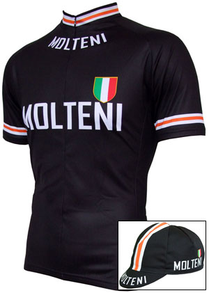 Retro Molteni Kit as worn by (Eddy Merckx)
