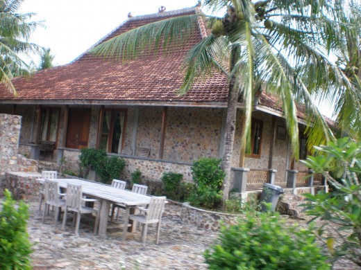 A   Karimunjawa traditional house.