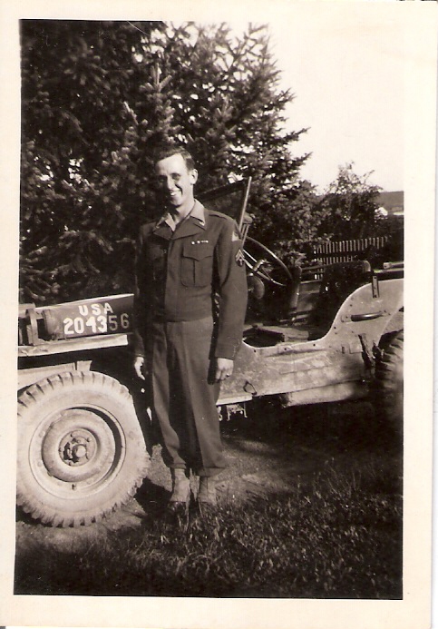 Dad in the army.